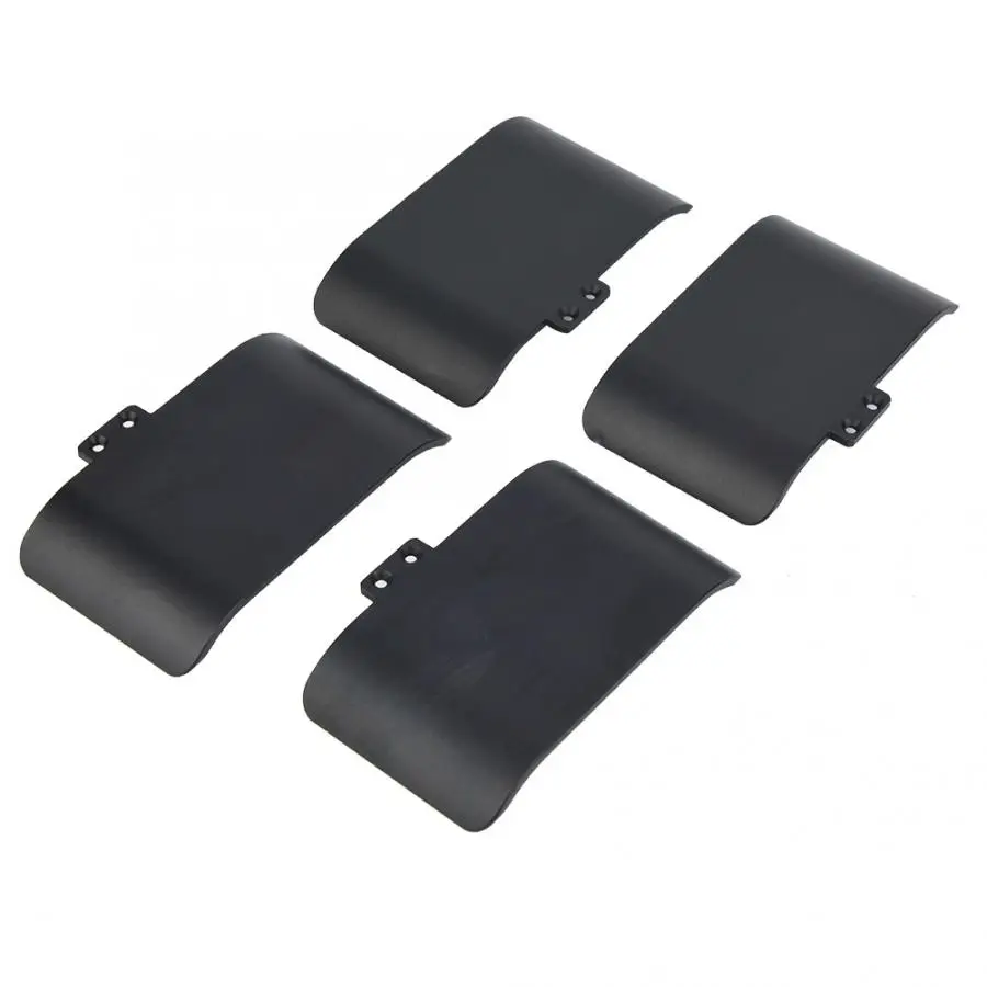 RC переднее/заднее черное крыло CNC алюминиевые легированные Брызговики Замена