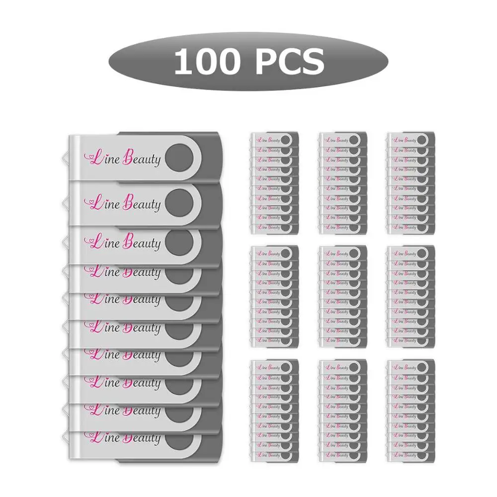 J-боксинг 100 шт./лот Пользовательский логотип 4 ГБ USB флэш-накопитель с принтом