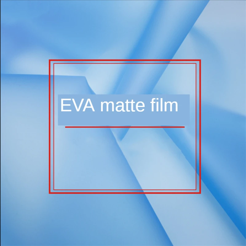 0 25 Экологичная пленка eva полупрозрачная матовая бирка сумка для багажа одежда