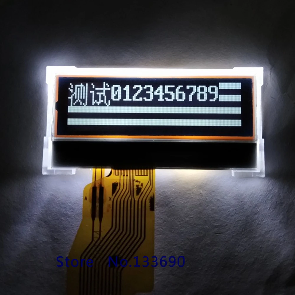 3 В 128x32 ST7567 графическая точка FSTN ЖК экран белый на черном параллельном или