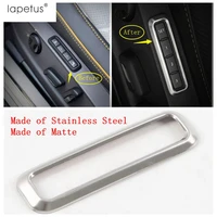 lapetus accessories for volkswagen arteon 2018 2019 2020 matte style seat adjustment memory button switch molding cover kit trim