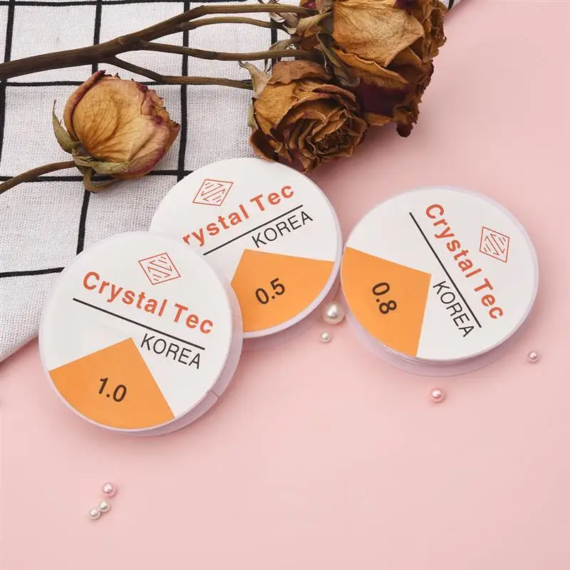 Ювелирная Хрустальная нить для бисероплетения шнур веревка проволока рукоделия