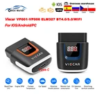 Автомобильный диагностический сканер Viecar VP001-006, ELM327 V2.2 OBD2 BT4.05,0 OBD 2 WIFI для AndroidiOS ODB2 PK ELM 327 V 1 5