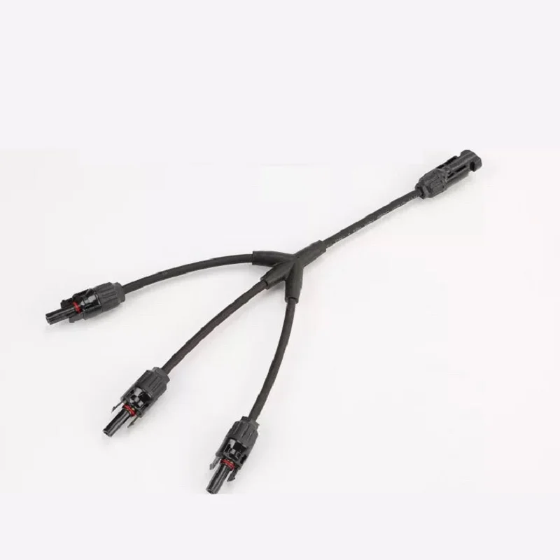 1 пара 3y филиал параллельное подключение Электрический Солнечный разъем