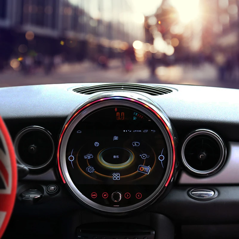Мультимедийный GPS навигатор ZUOLV для BMW MINI R56 R60 NBT EVO Bluetooth 4G + 64G Android 9 0 радио