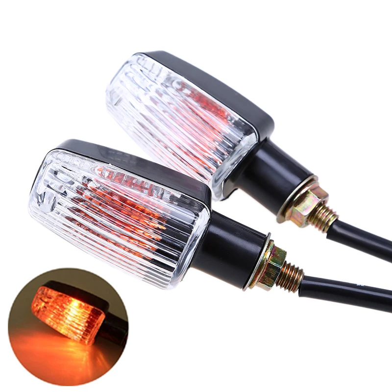 POSSBAY 4 шт. Универсальный мотоцикл указатели поворота мигалки лампы мигалкой свет