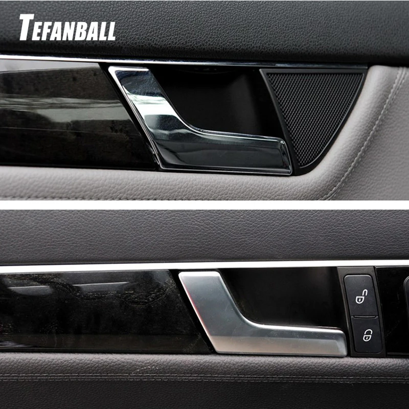 Передняя/задняя левая/правая сторона хромированная Автомобильная внутренняя