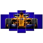 Модульная Картина на холсте Mclaren F1, 5 шт.