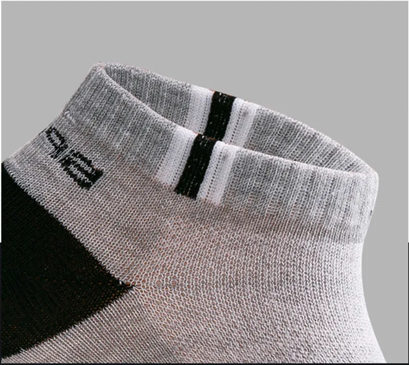 DOIAESKV 5 парт/лот дышащие мужские короткие носки до лодыжки лоскутные сетчатые для