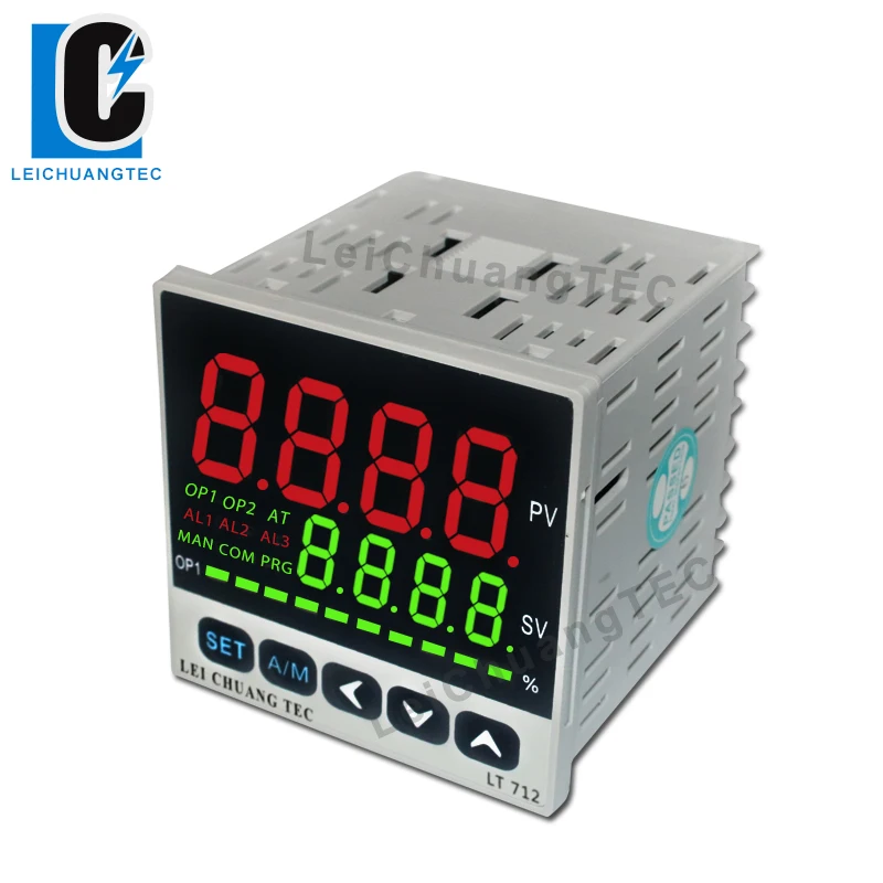 0-10V input LED display PID Temperature controller 72x72mm, SSR/Relay/4-20mA/0-10V output