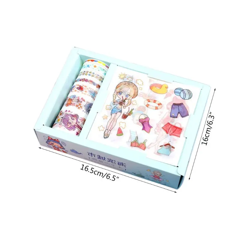 

2SETS Washi Tape Set, Decorative Adhesive Tape for DIY Crafts,Beautify Bulle