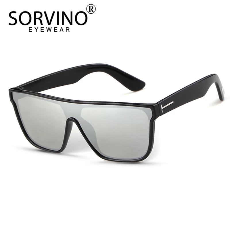 Мужские и женские Квадратные Солнцезащитные очки SORVINO большие леопардовые