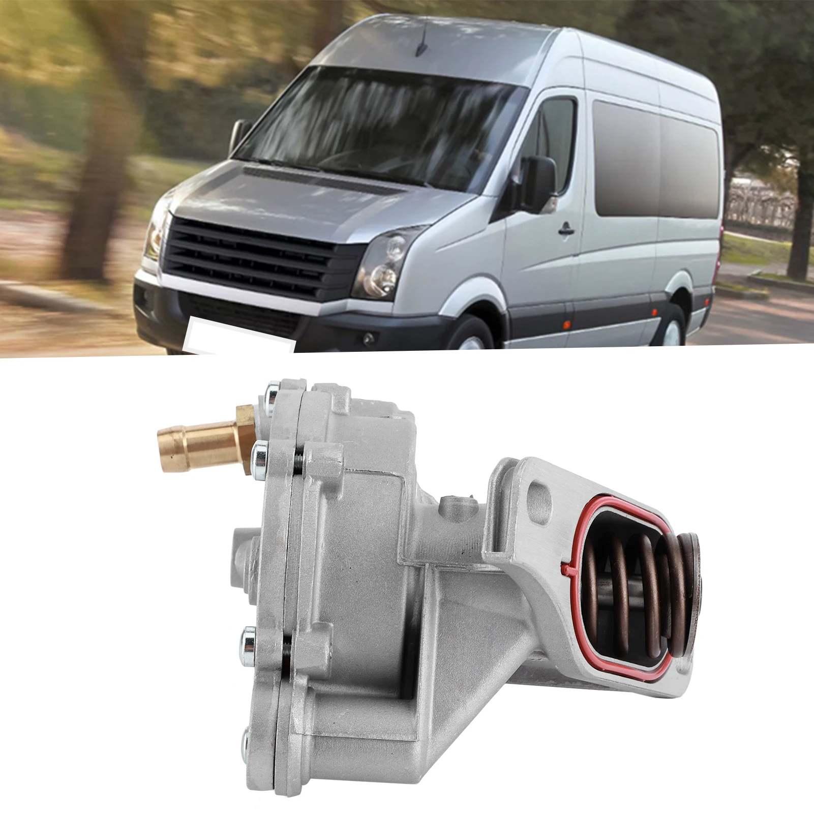 Тормозной вакуумный насос с прокладкой для VW TRANSPORTER LT MK2 CRAFTER 2.4L 2.5L D TD TDI |