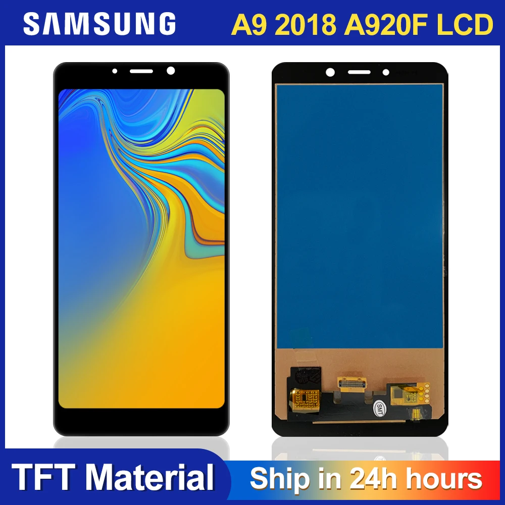 6 3 &quotсенсорный экран для Samsung A9 2018 A920 A920F SM A920F/DS ЖК дисплей в сборе тачскрин