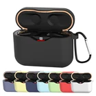 Силиконовый чехол для наушников SONY WF-1000XM3, противоударный чехол для SONY WF 1000XM3, зарядный защитный чехол Bocx с крючком