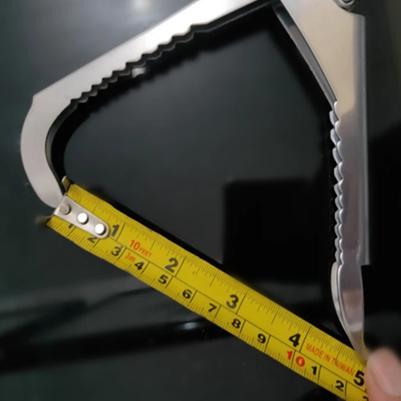 

Collapsible Snake Tongs Reptile Catcher Stick Rattlesnake Grabber Pick-Up Handling Tool with Zigzag Wide Jaw