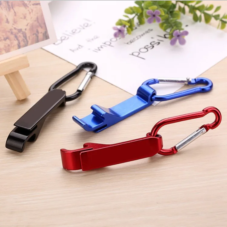 Лот 50 шт Бесплатная доставка алюминиевый Портативный консервный нож брелок для