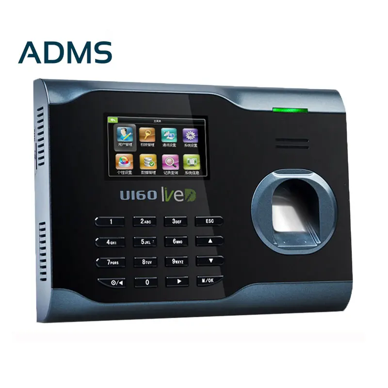 

Биометрические часы ZK U160 с поддержкой Wi-Fi и ADMS