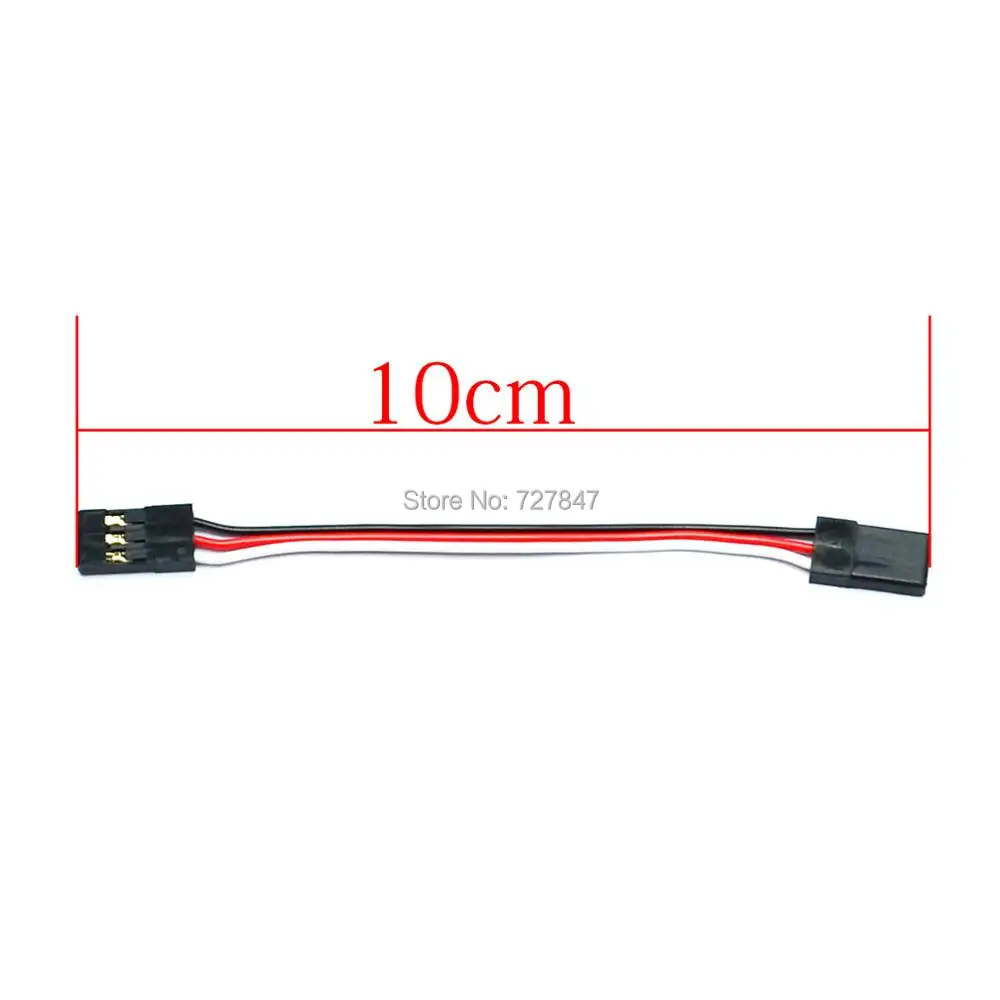 5 шт./лот 10 см Удлинительный провод с сервоприводом Кабель разъемом Папа папа