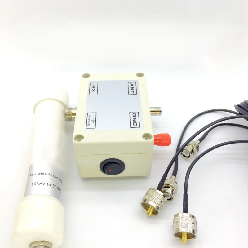 Активная антенна от 10 кГц до 30 МГц мини кнут Hf Lf Vlf Vhf Sdr Rx с портативным