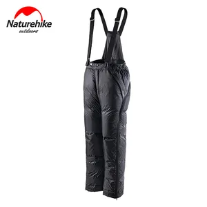 Naturehike Outdoor Winter Suspender Down Pants 90% White Goose Down 700+ Bulkiness Winter Thick Windproof And Cold Warm Pants