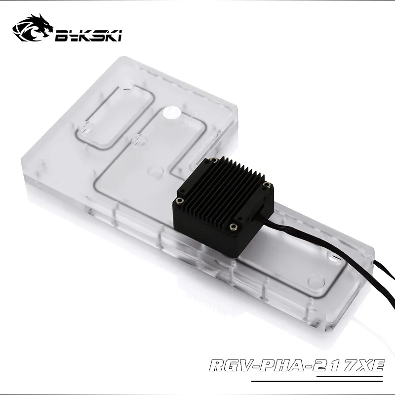 Акриловая водная доска BYKSKI чехол для водяного охлаждения раствор освещения RGB/A-RGB