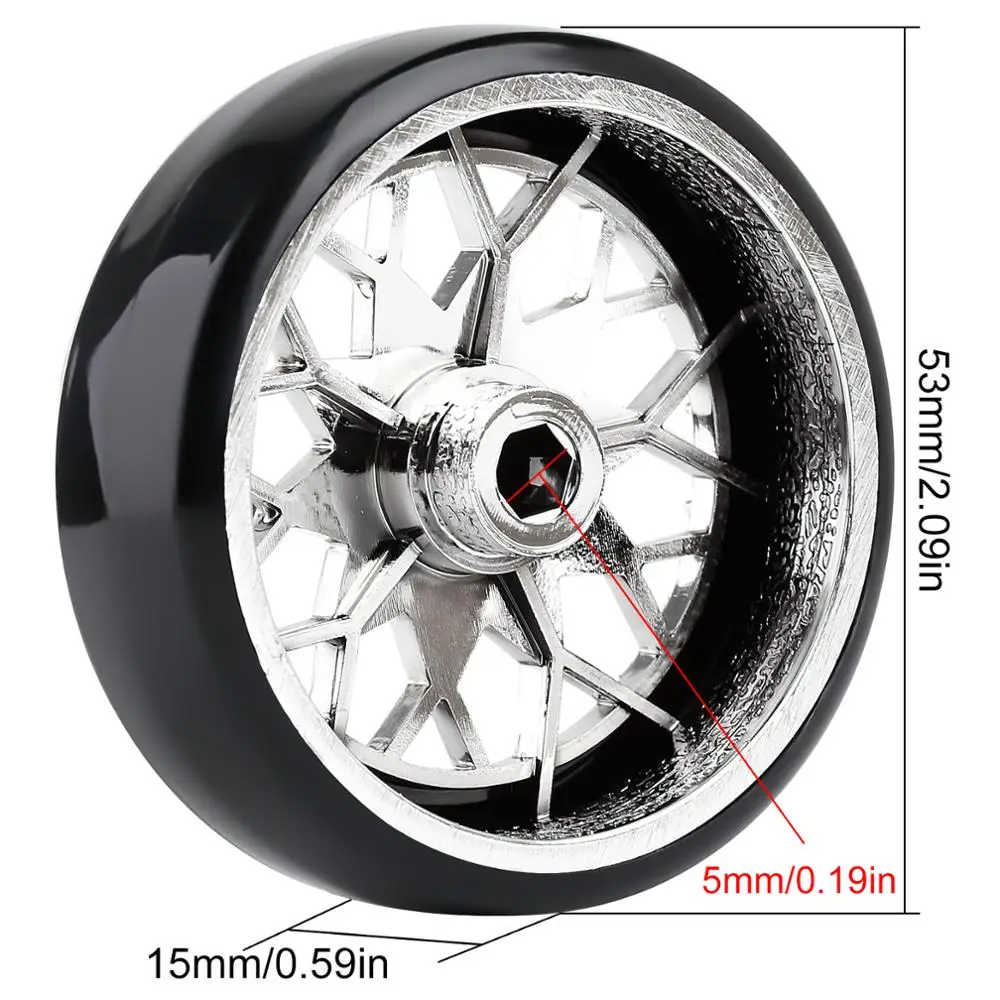 injora 4 шт пластиковые 5315 мм колеса