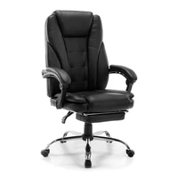 chair high back gaming chair recliner computer pu leather seat adjustable office lying armchair with footrest furniture office