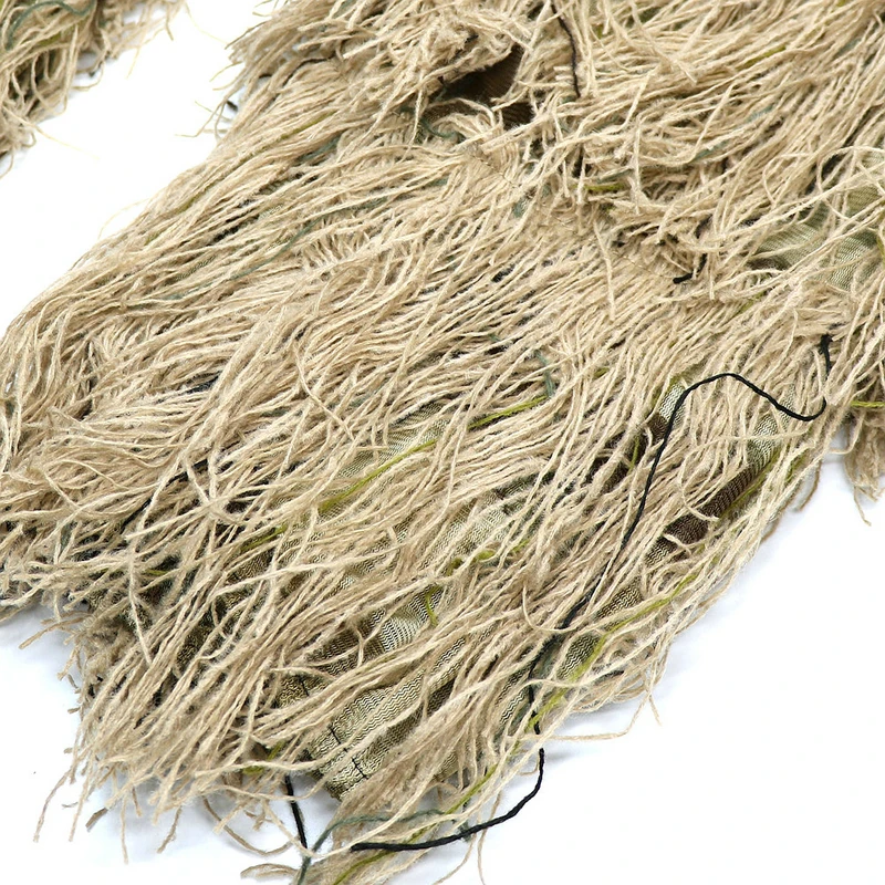 3D трава Ghillie костюм Снайпер Военная Тактическая камуфляжная одежда охотничий костюм армейская охотничья одежда птичий костюм