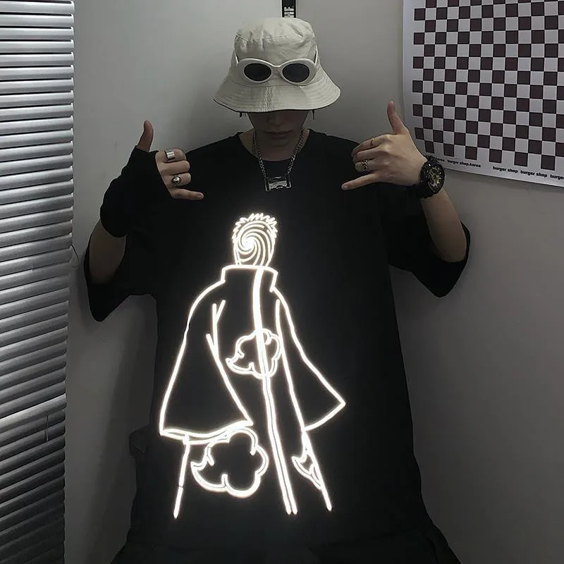 Футболка мужская в стиле Харадзюку С амином уличная одежда свободная футболка