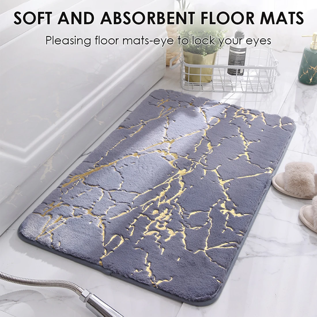 

Fluffy Faux Rabbit Hair Home Floor Rugs Modern Living Room Sofa Chairs Area Mat Bedroom Bathroom Rectangle Carpets Anti-skid