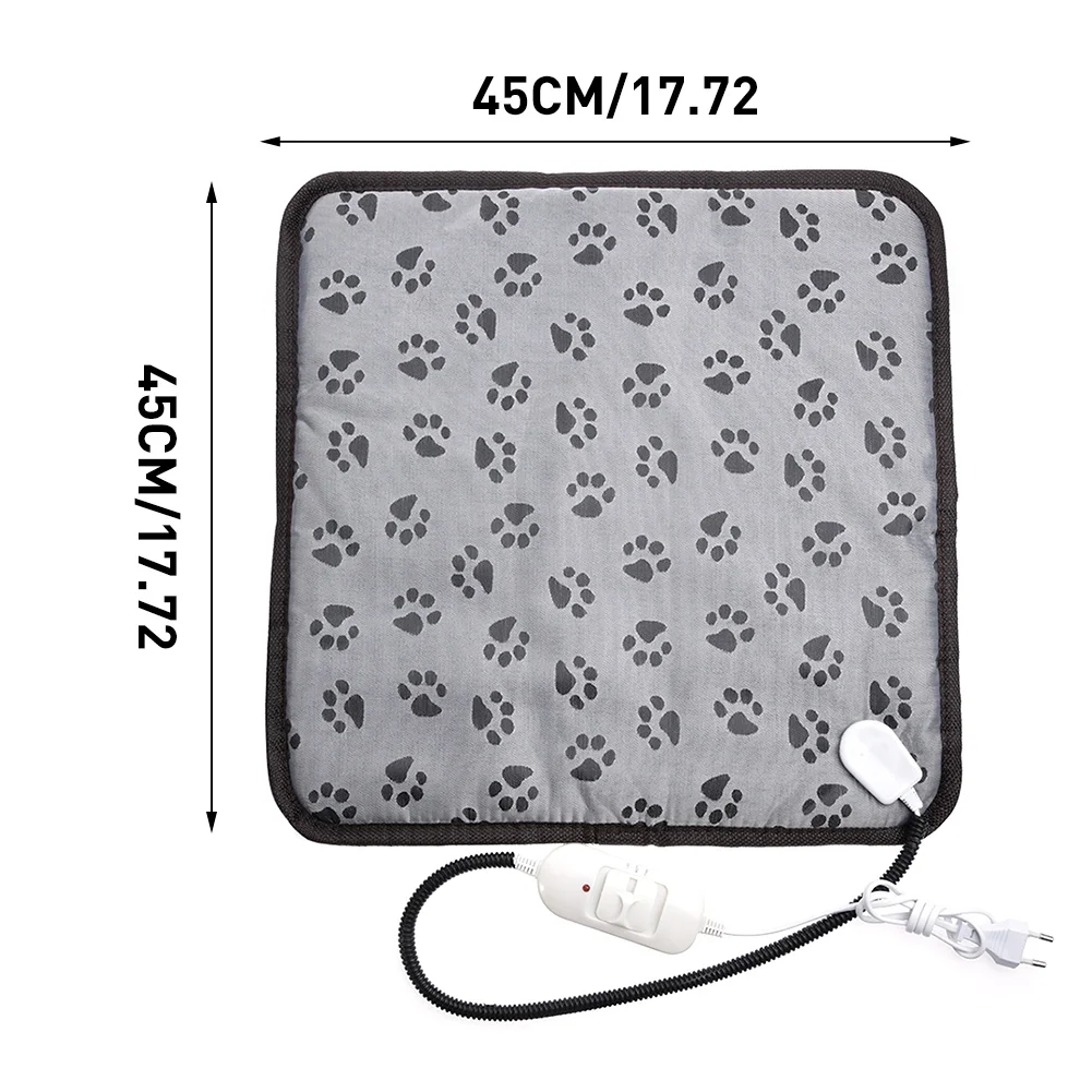 

1Pcs Electric Blanket Cat And Dog Mattress Winter Blanket Warm And Soft Mattress Household Pets Mat Pad Pet Supplies