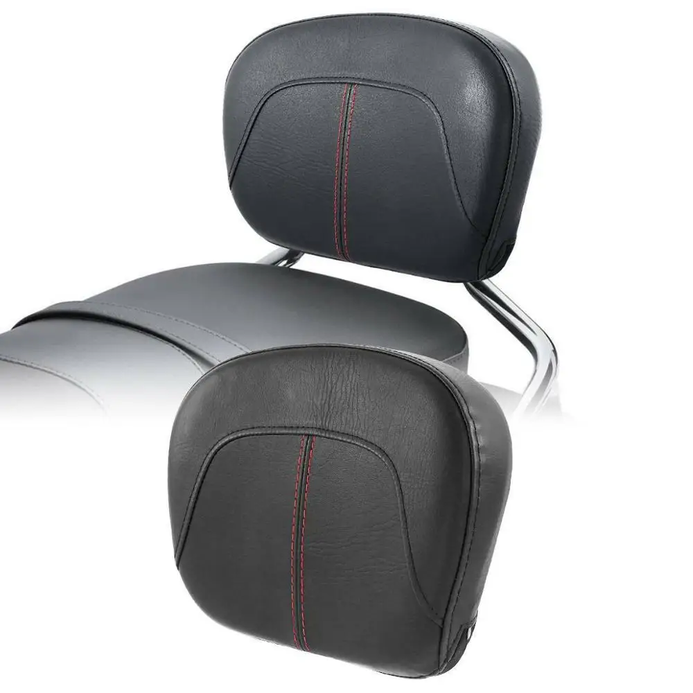

Motorcycle Passenger Rear Backrest Pad For Harley Touring Electra Street Glide Road King 1994-2020 Softail Low Rider 2018-2020