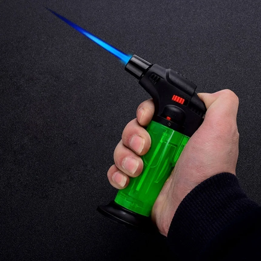 Ветрозащитная многоразовая Зажигалка фонарь бутан зажигалка шеф повара