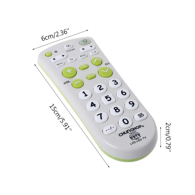 

Large Key Universal Remote Control For KONIKA Hisense LCD LED TV