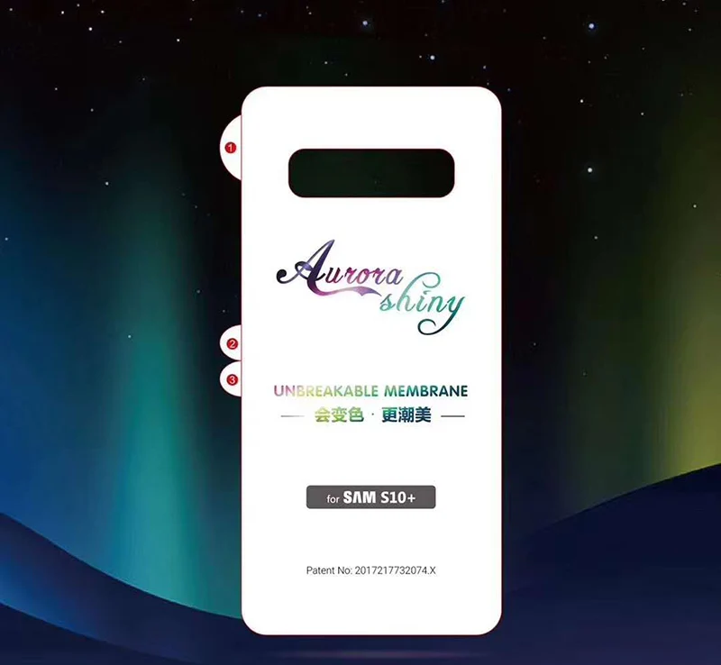 BFOLLOW Aurora Мягкая пленка для samsung Galaxy S10/Lite/Plus 5G Полная защита экрана против царапин
