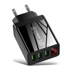 Зарядное устройство с 3 USB-портами и цифровым дисплеем