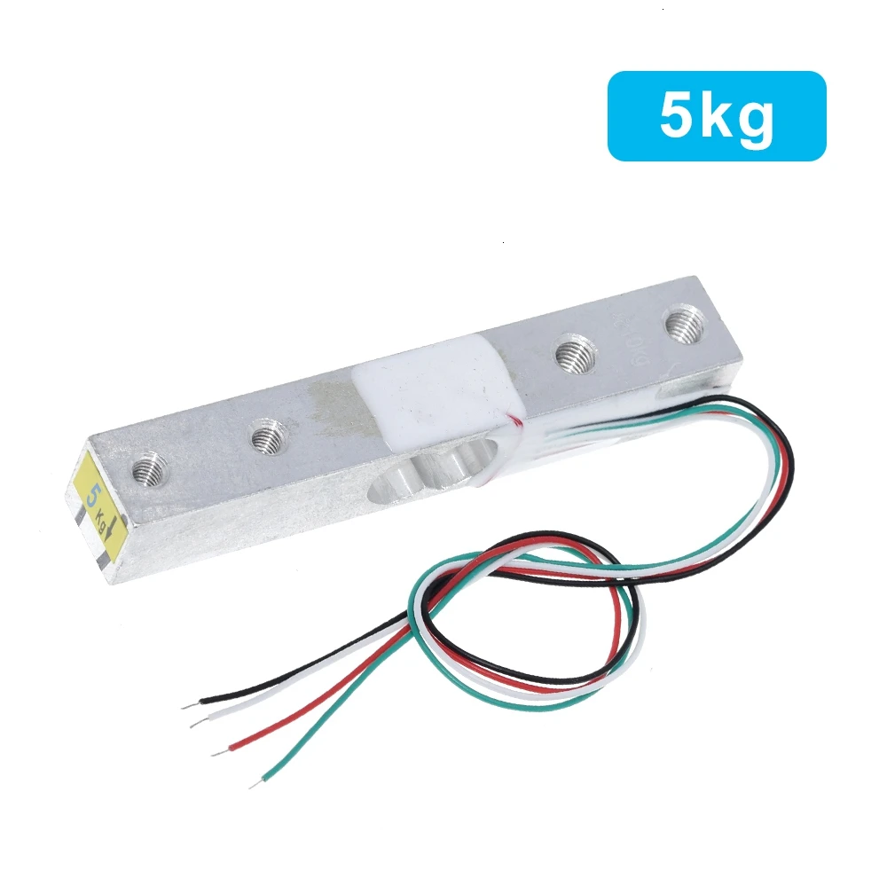 5kg Цифровой тензодатчик Вес Сенсор 1кг 5кг 10кг 20кг Портативный электронный Кухня весы HX711 взвешивания Сенсор s Ad Модуль - Цвет: 5kg
