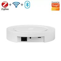 tuya smart zigbee3 02 4g wifibluetooth5 0mesh four in one multi mode gateway smart home devices control center work with tuya
