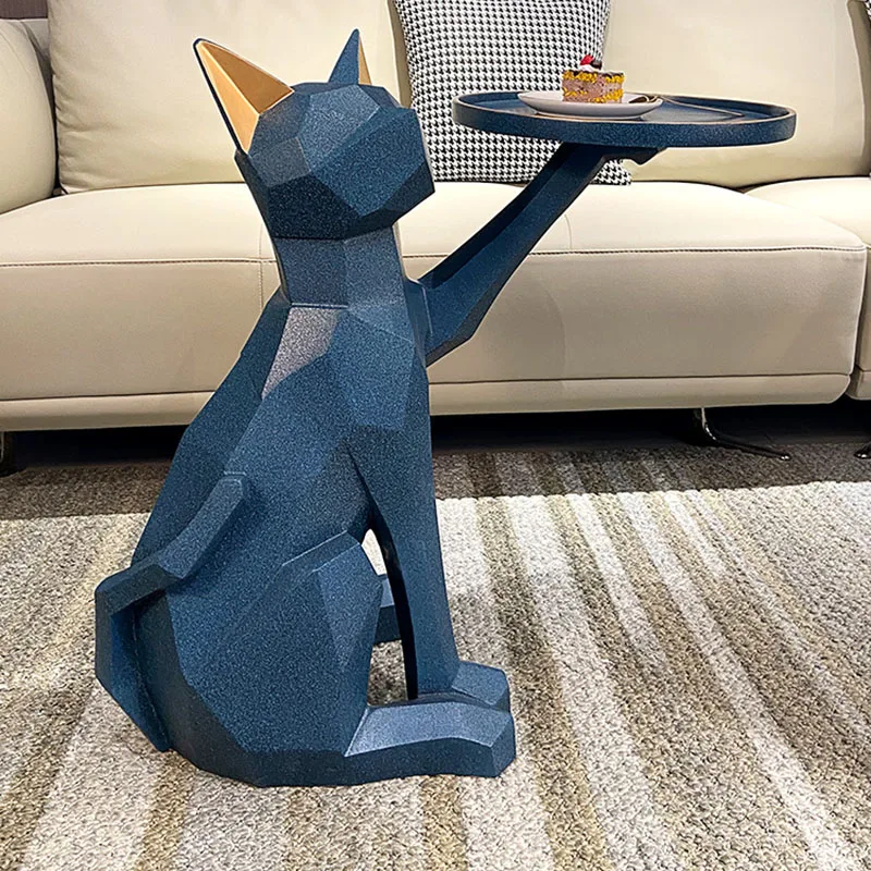 Nordic украшения дома Статуэтка CatPallets StatuesCreative Гостиная Скульптура большой