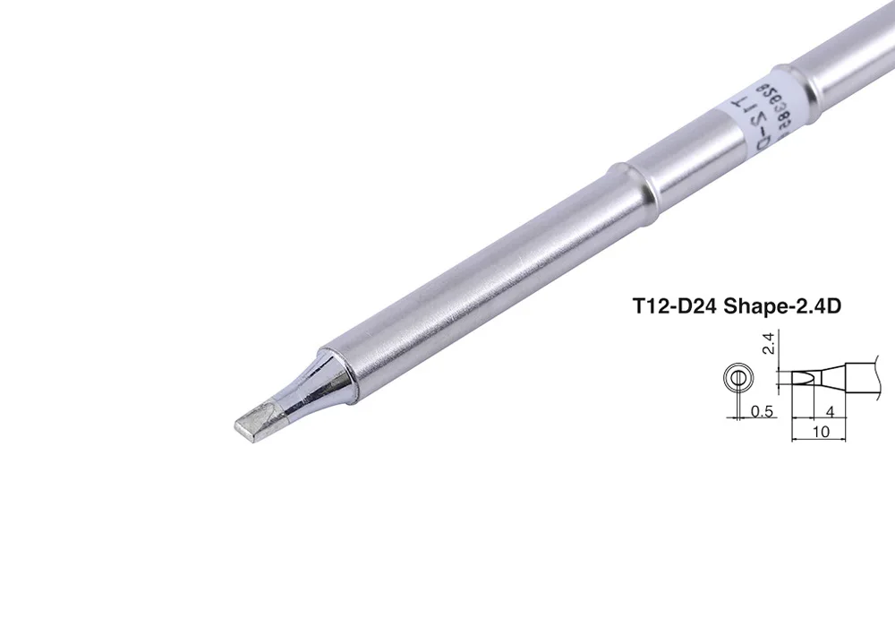 FINDAMAZE T12 плоский наконечник D08 D12 D16 D24 DL32 D4 D52 для FX951STC и STM32 OLED паяльная