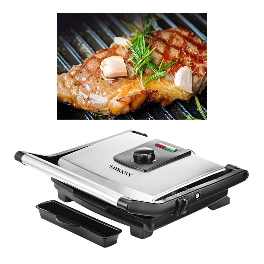 nonstick plate grill appliance electric griddle panini maker 2000w eu plug free global shipping