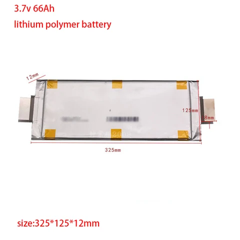 Литий-полимерная батарея для самостоятельного изготовления, импортированная из Кореи, 3,7 в, 66 Ач, 60 в, 72 в, аккумуляторная батарея для скутера, хранение энергии