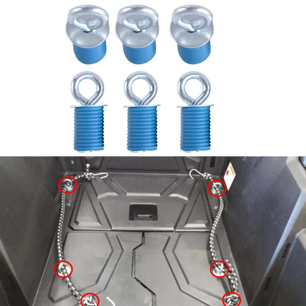 Мотобайкерские фиксаторы для мотовездехода ходовые анкеры Polaris RZR 570 900 4 шт. или 6