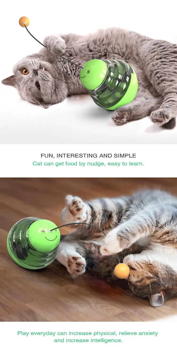 Популярная игрушка для кошек мяч развлечения кошки игрушечный зеленого цвета |