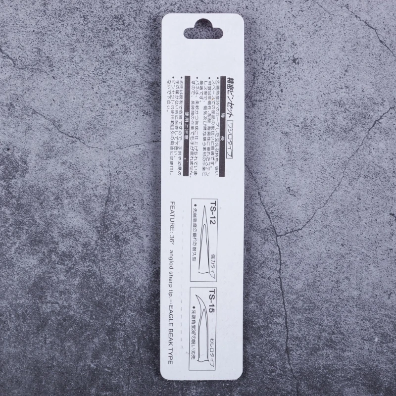 

6 Pcs Anti-Static Stainless Steel Straight Curved Tip Tweezers Nippers Kit for Electronics Silicone Resin Jewelry Making