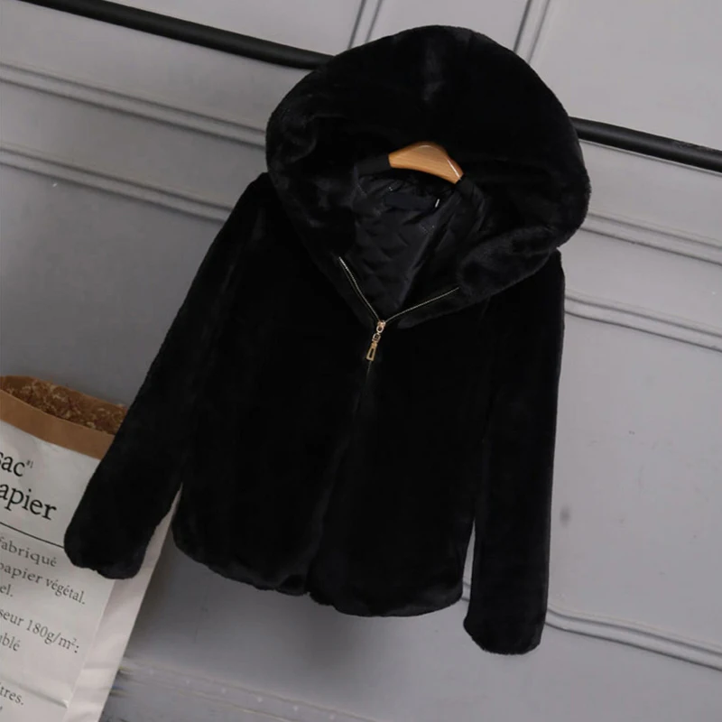 Новинка 2019 Женское зимнее пальто женская Норковая кашемировая теплая куртка