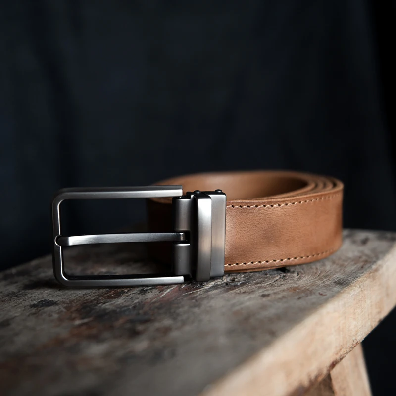 

Men's 33mm Italian Leather Dress Belt Designer Brand Premium Leather Belt Pin Buckle Fashion Luxury Business Ceinture Homme