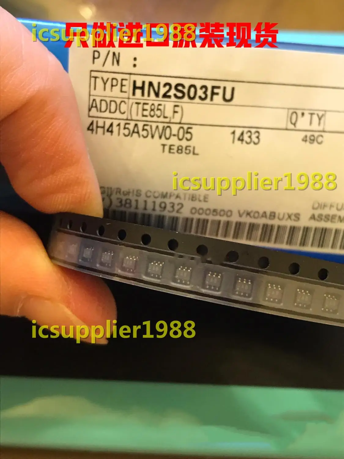HN2S03FUTE85LF диодный массив SCHOTTKY 20V US6 6Pin SOT-363 20 шт./лот | Мобильные телефоны и
