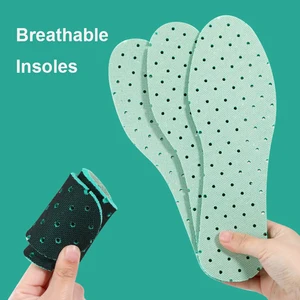 Breathable Sport Insole Lightweight Soft Double Face Ventilate Soles  Insert Health Feet Care Men Wo